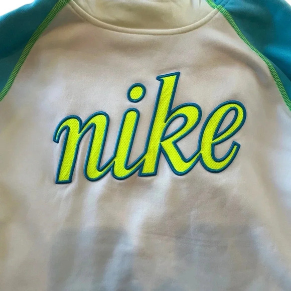 New Rare Nike White and blue sweater size L - Picture 7 of 12